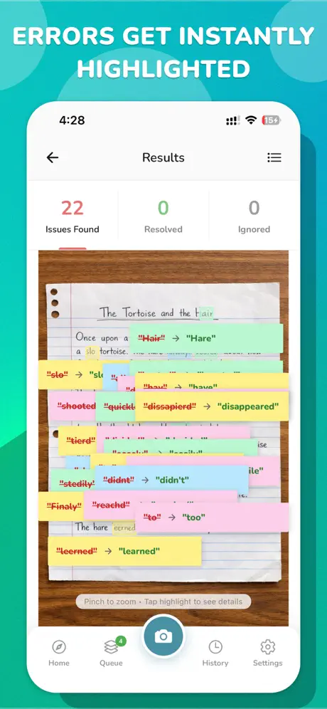 EssayProof Left Screen